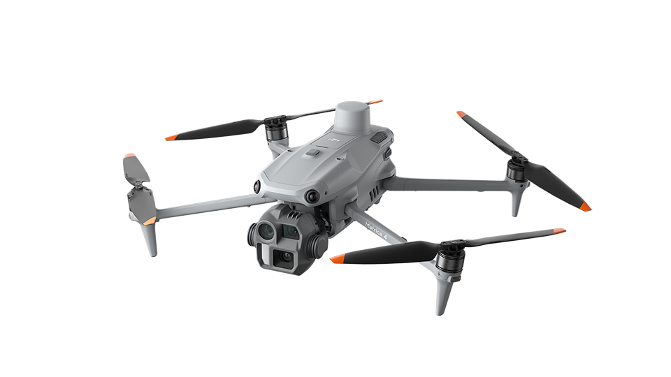 DJI Matrice 4 Enterprise mit Weitwinkel- und Telekamera